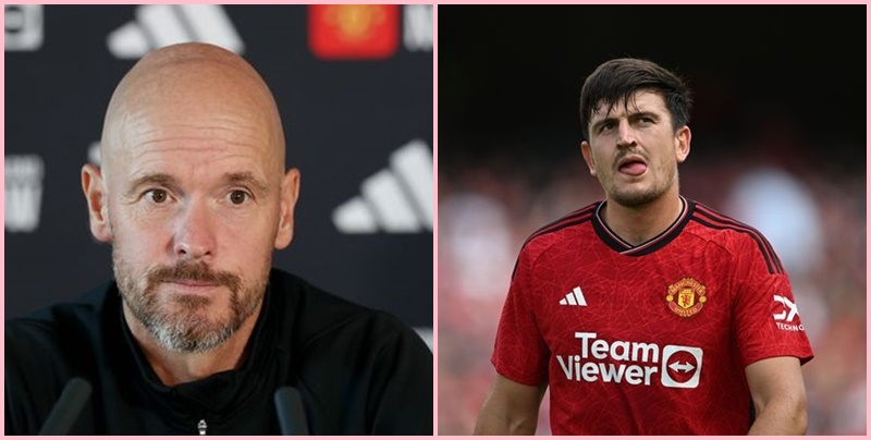 Ten Hag không có vấn đề gì với Maguire