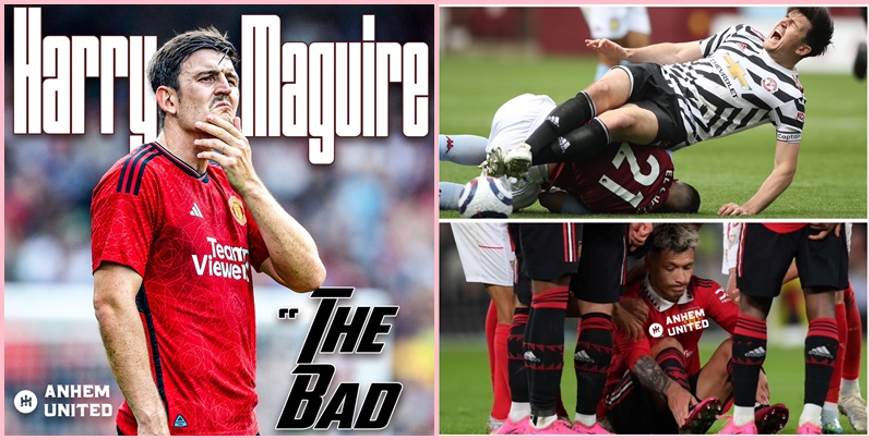 Năm 2021 Maguire đã dính phải 1 chấn thương nặng